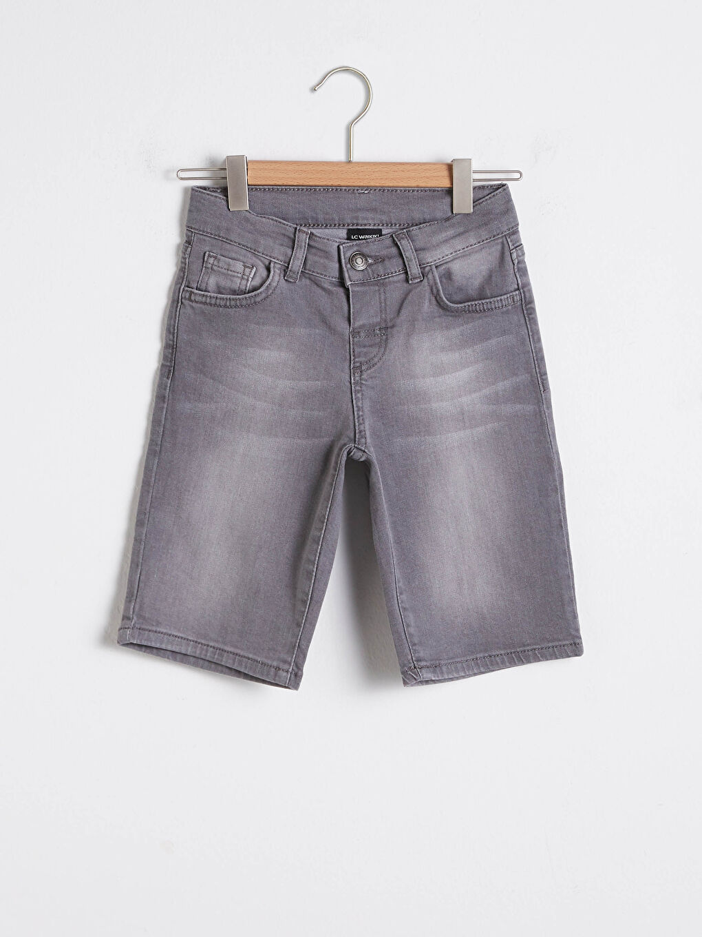 Хлопковые джинсовые шорты для мальчиков