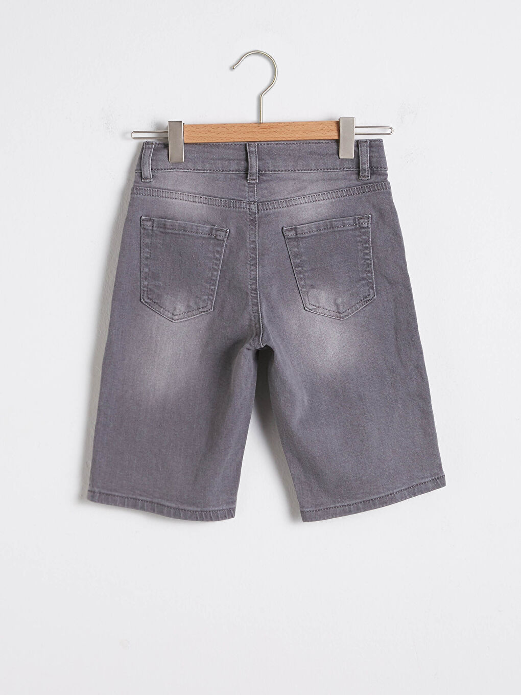 Хлопковые джинсовые шорты для мальчиков-1