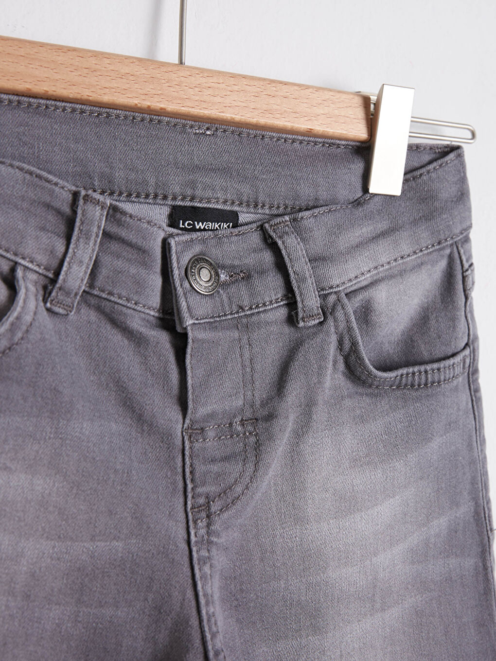 Хлопковые джинсовые шорты для мальчиков-3