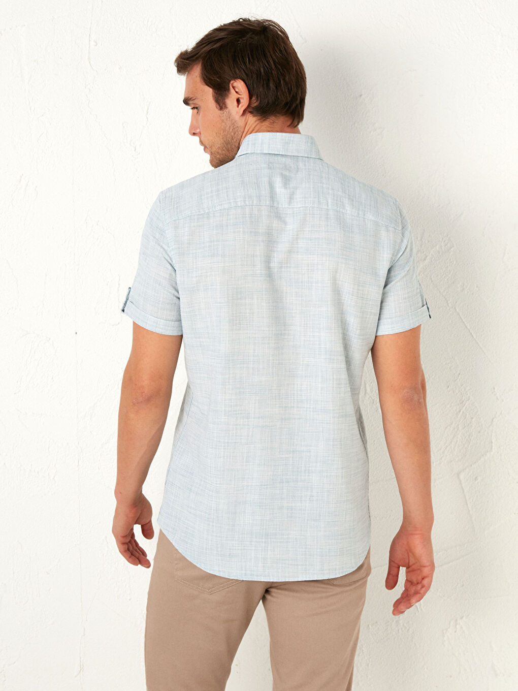 Slim Fit Short Sleeve Shirt-3