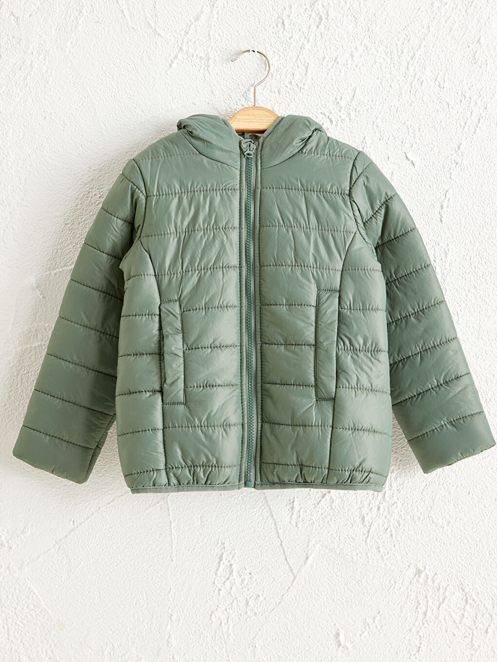 Geacă Matlasată cu glugă