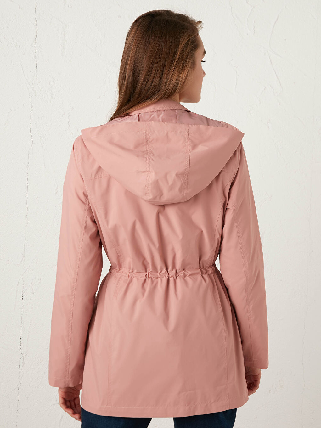 Lightweight Raincoat with Hood-4