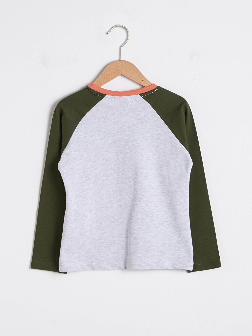 Gri Erkek Çocuk Baskılı Tişört-1