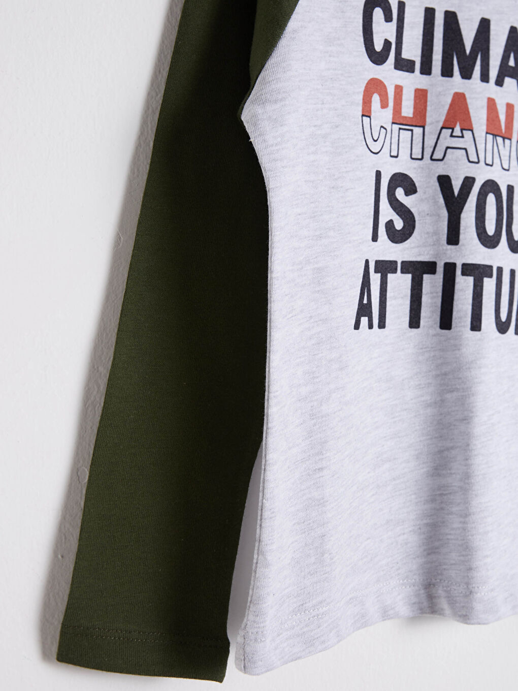 Gri Erkek Çocuk Baskılı Tişört-2