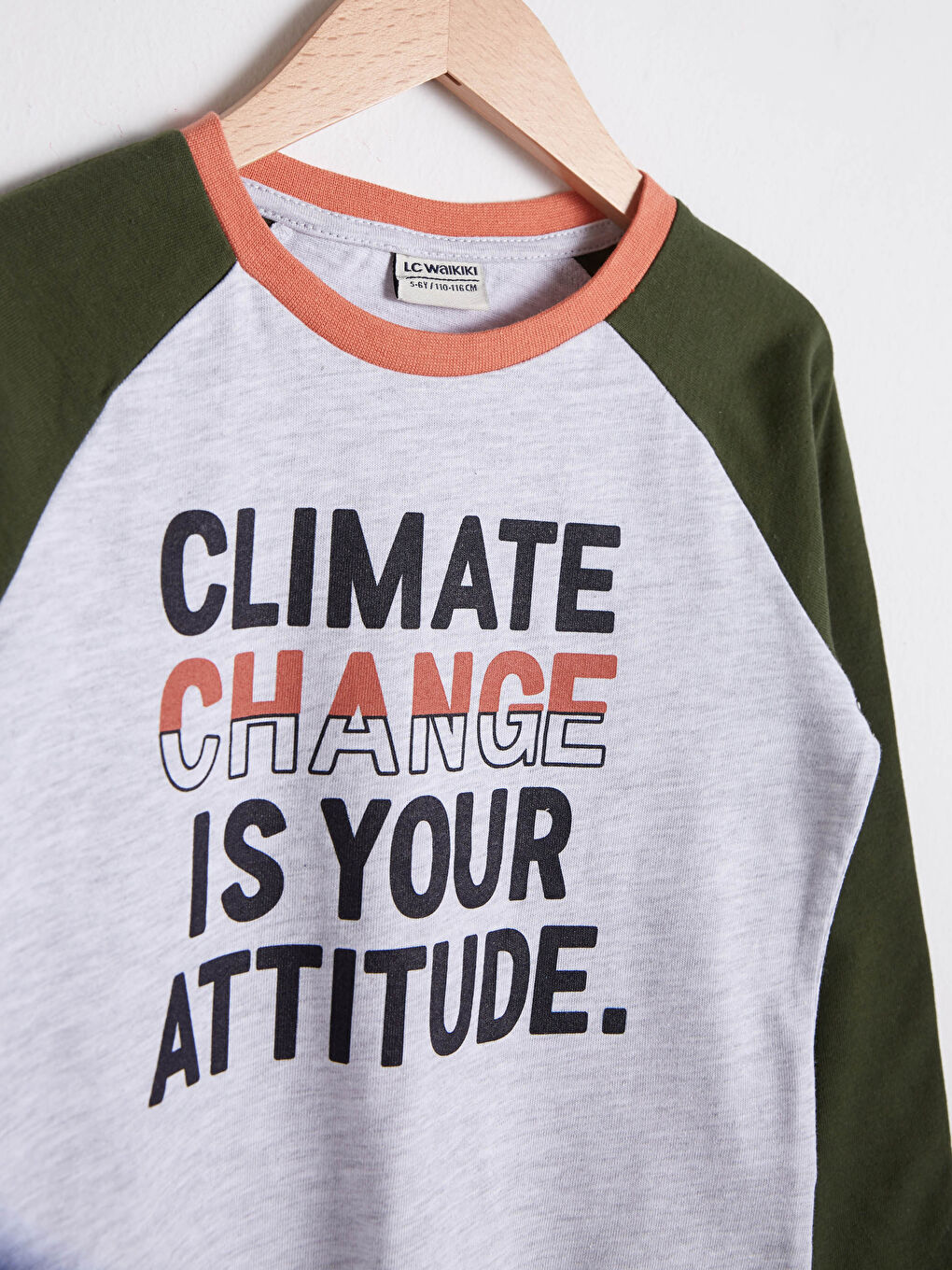 Gri Erkek Çocuk Baskılı Tişört-3