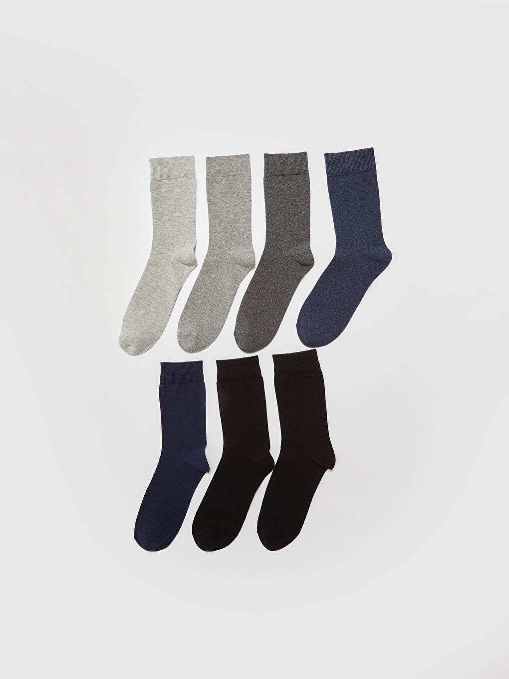 جوارب الكاحل للرجال - عبوة ٧ قطع-1