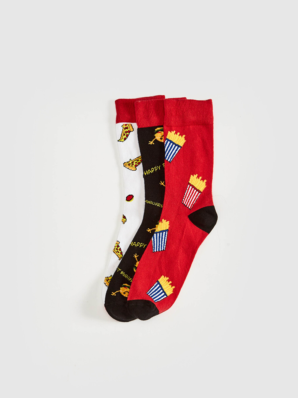 Bedruckte Knöchelsocken 3er-Pack
