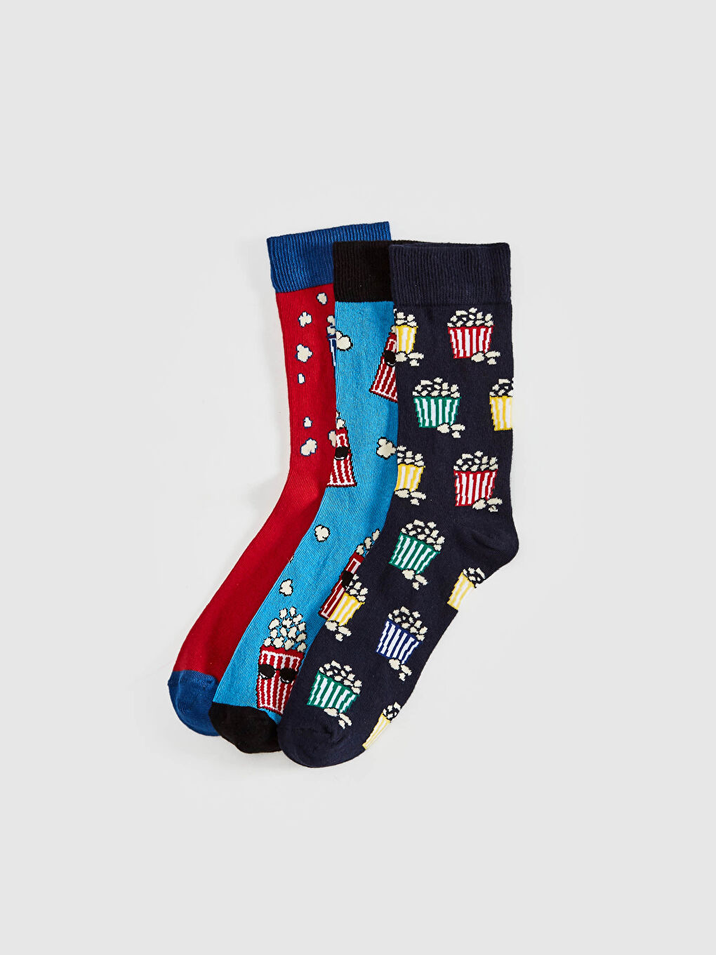 Chaussettes Socquettes Imprimées Lot de 3 Pièces