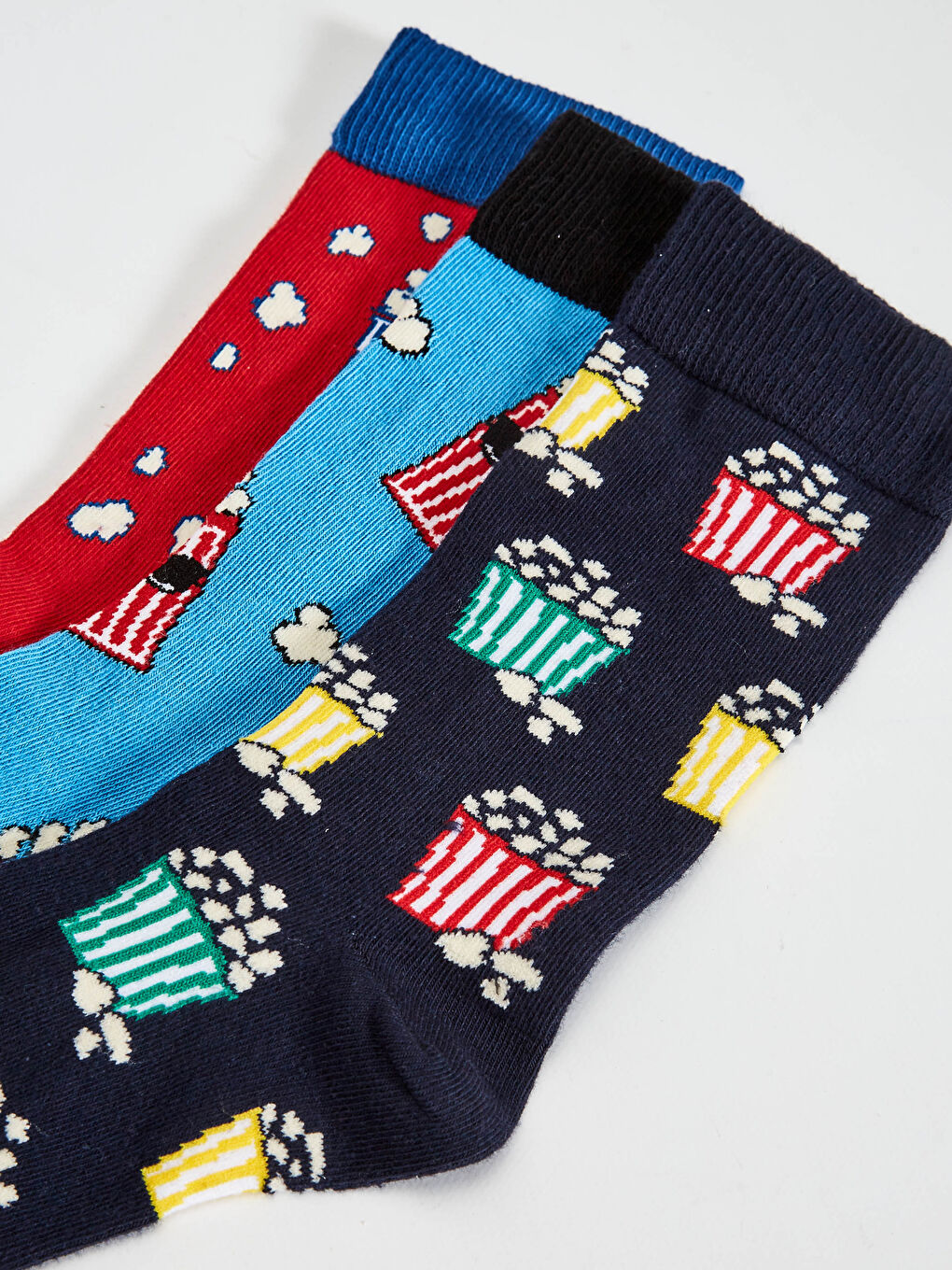 Chaussettes Socquettes Imprimées Lot de 3 Pièces-2