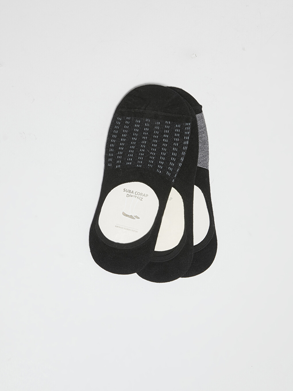 Gemusterte Herren-Bambus-Ballettsocken 3er-Pack