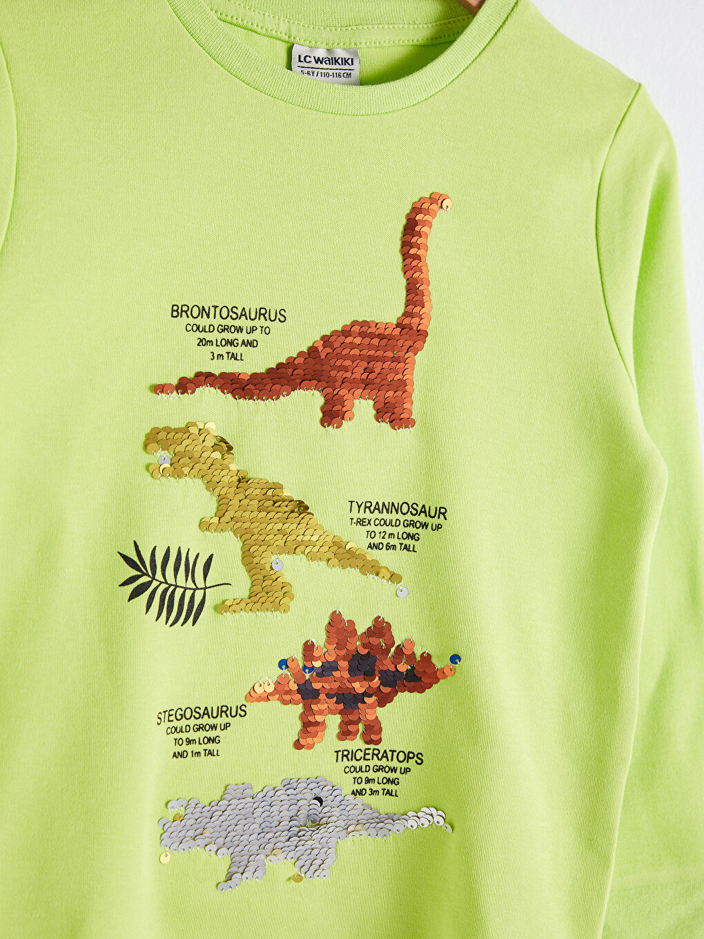 Хлопковая футболка с двусторонними пайетками для мальчиков-2