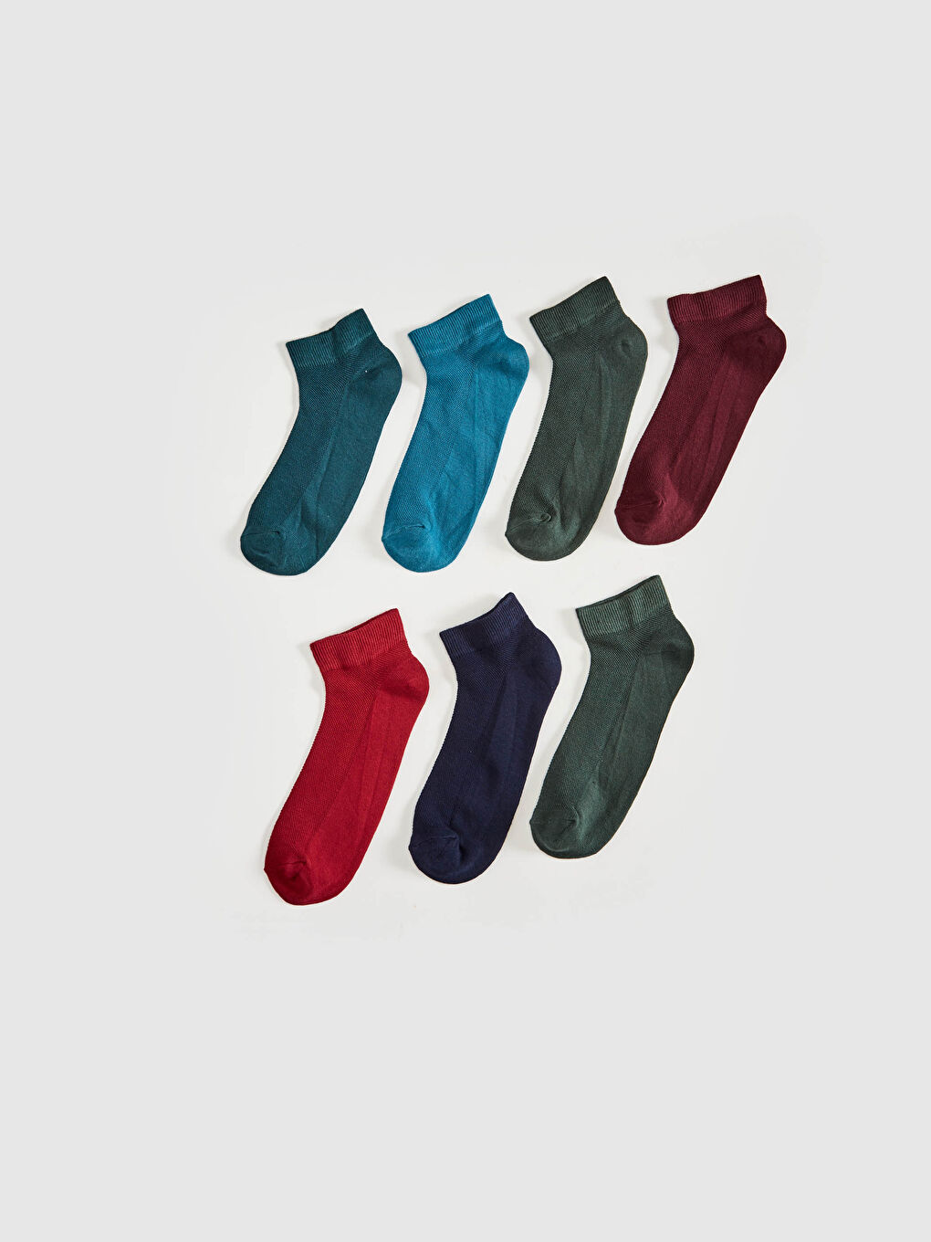 Karışık Erkek Patik Çorap 7'li-1