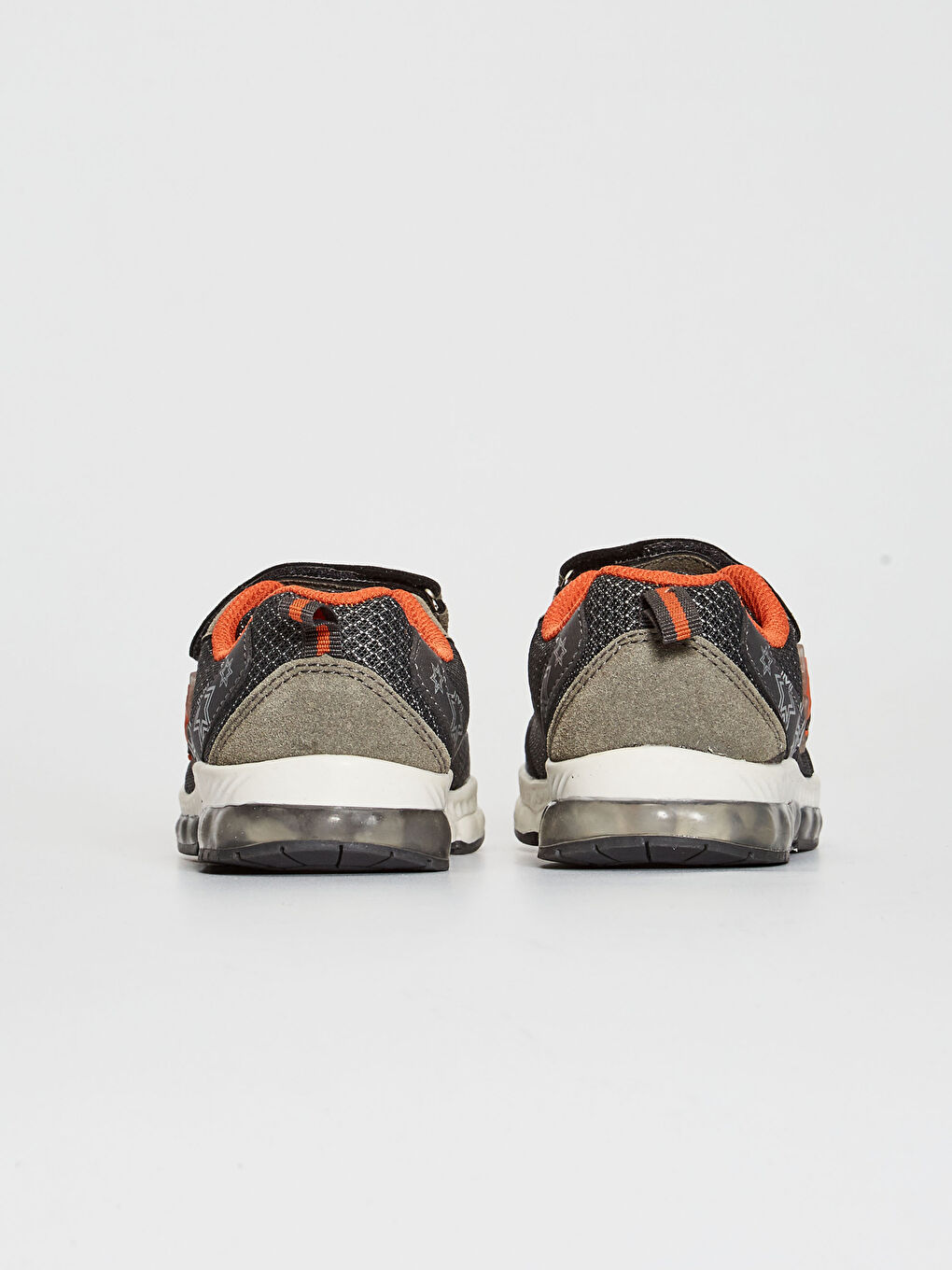 Gri Erkek Çocuk Işıklı Spor Ayakkabı-5