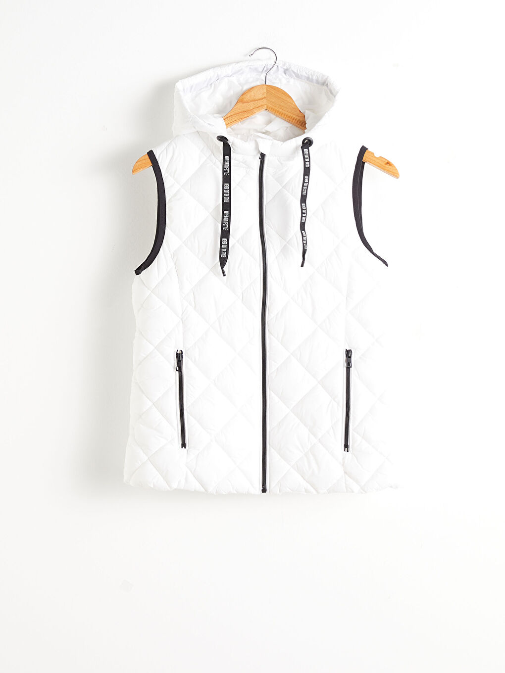 Puffer Vest with Hood-8