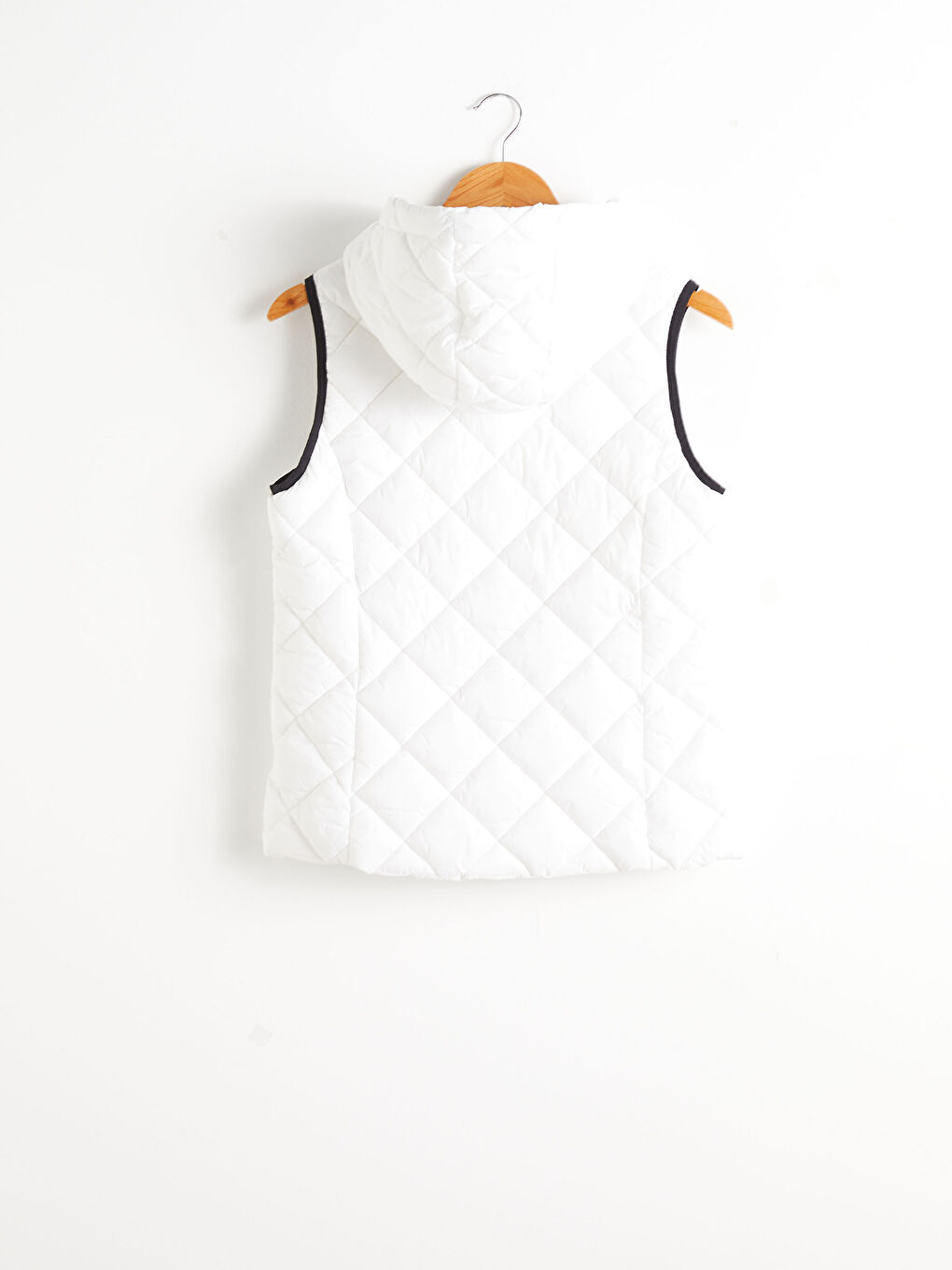 Puffer Vest with Hood-9