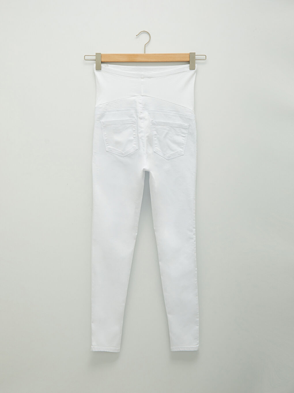 Pantaloni Maternitate Skinny cu Detalii de Buzunar și Panou pentru Burtă-6