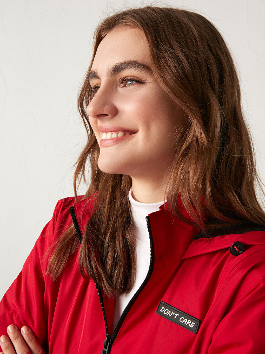 XSIDE Lightweight Raincoat with Hood -S12428Z8-CRT