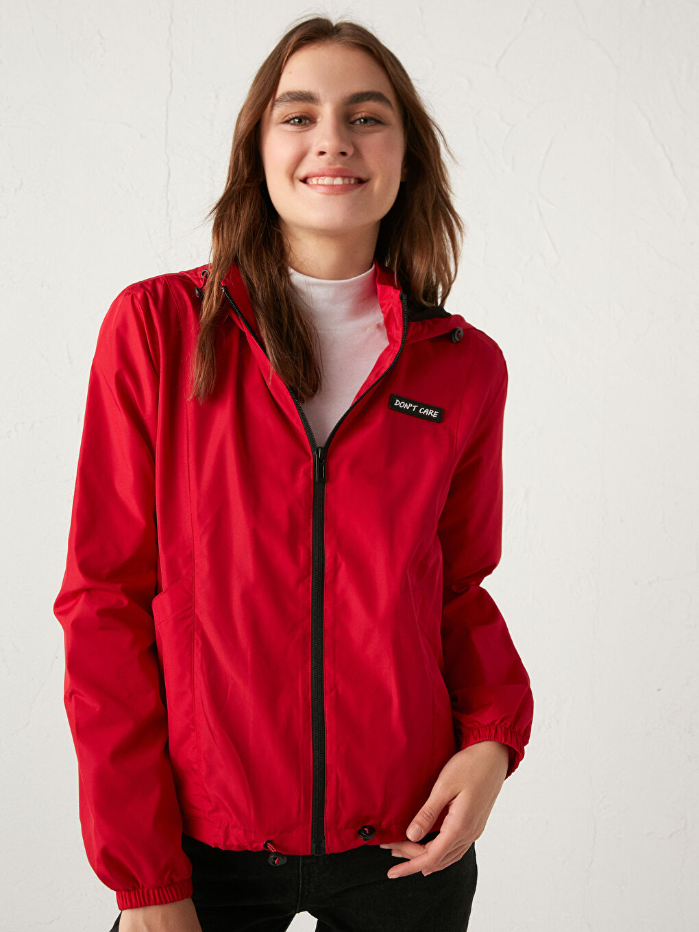 XSIDE Lightweight Raincoat with Hood -S12428Z8-CRT