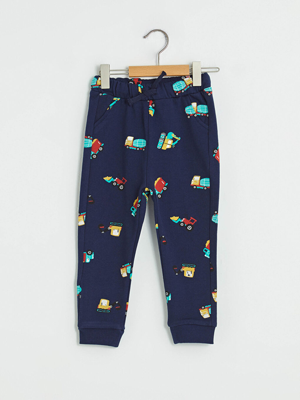 Elastic Waist Printed Baby Boy Jogger Sweatpants
