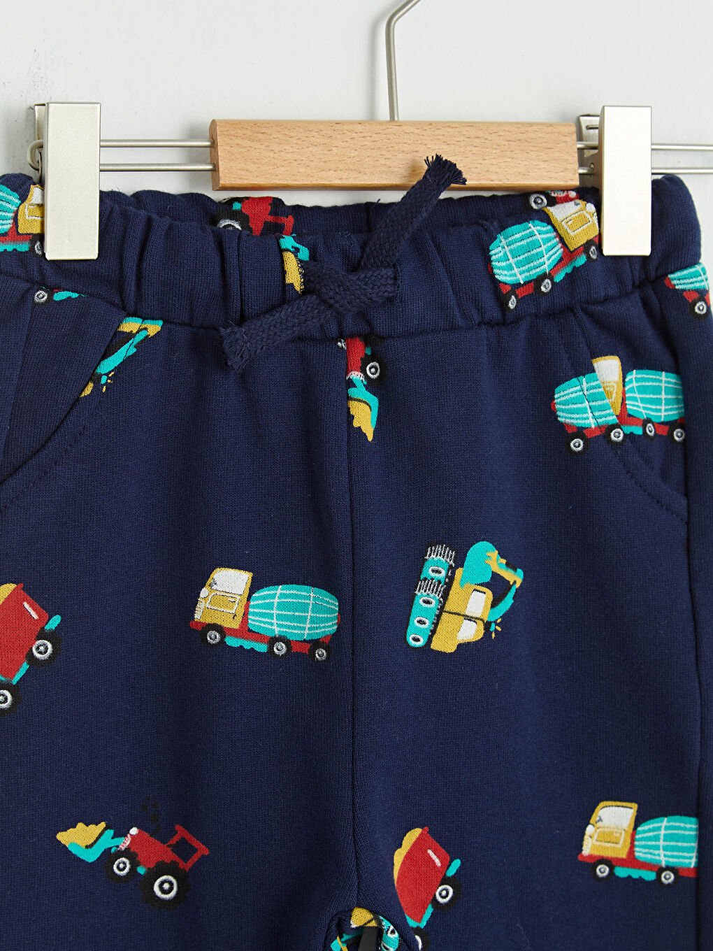 Elastic Waist Printed Baby Boy Jogger Sweatpants-1