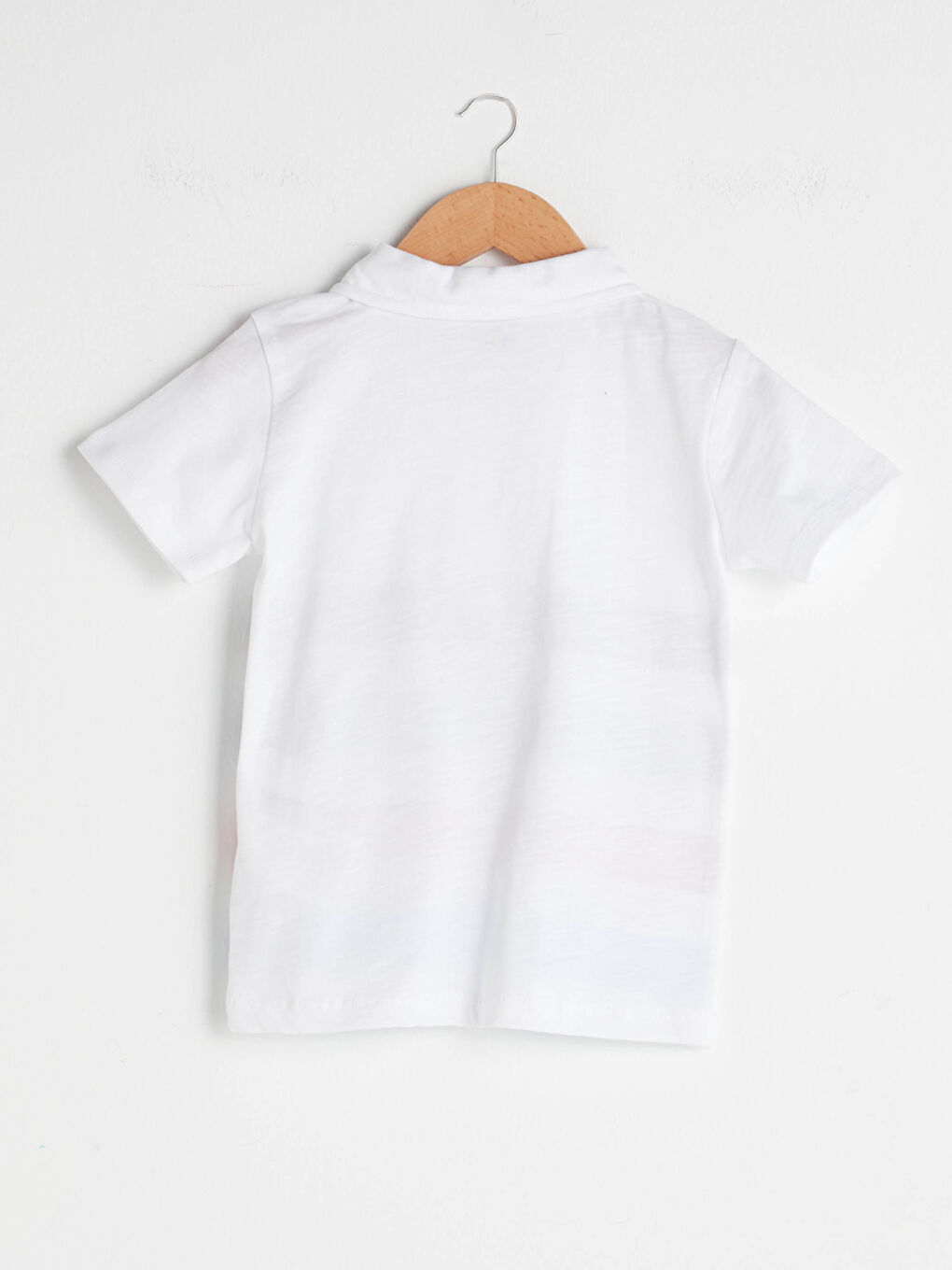 Polo Neck Striped Cotton Baby Boy T-Shirt-1
