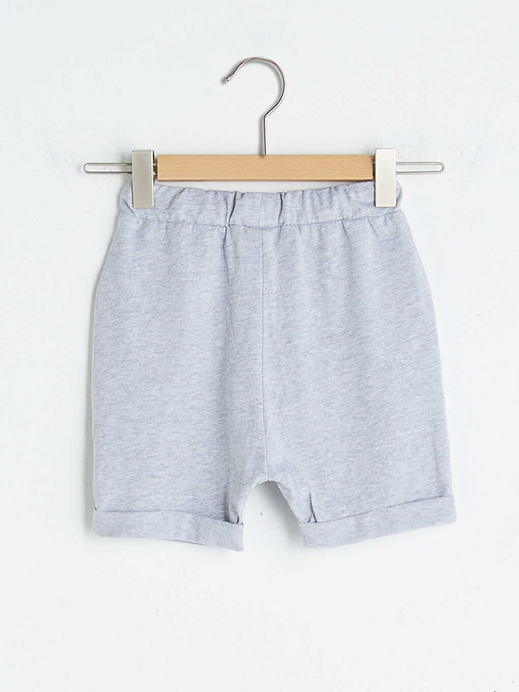Elasticated Waist Basic Baby Boys' Shorts-1