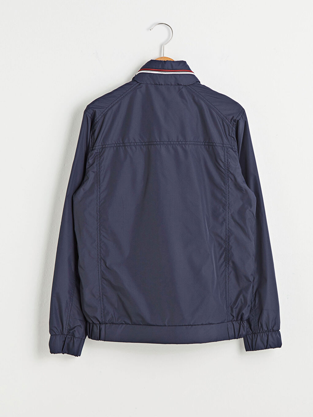Comfortable Fit Neckband Lightweight Short Coat -S12517Z8-HSA