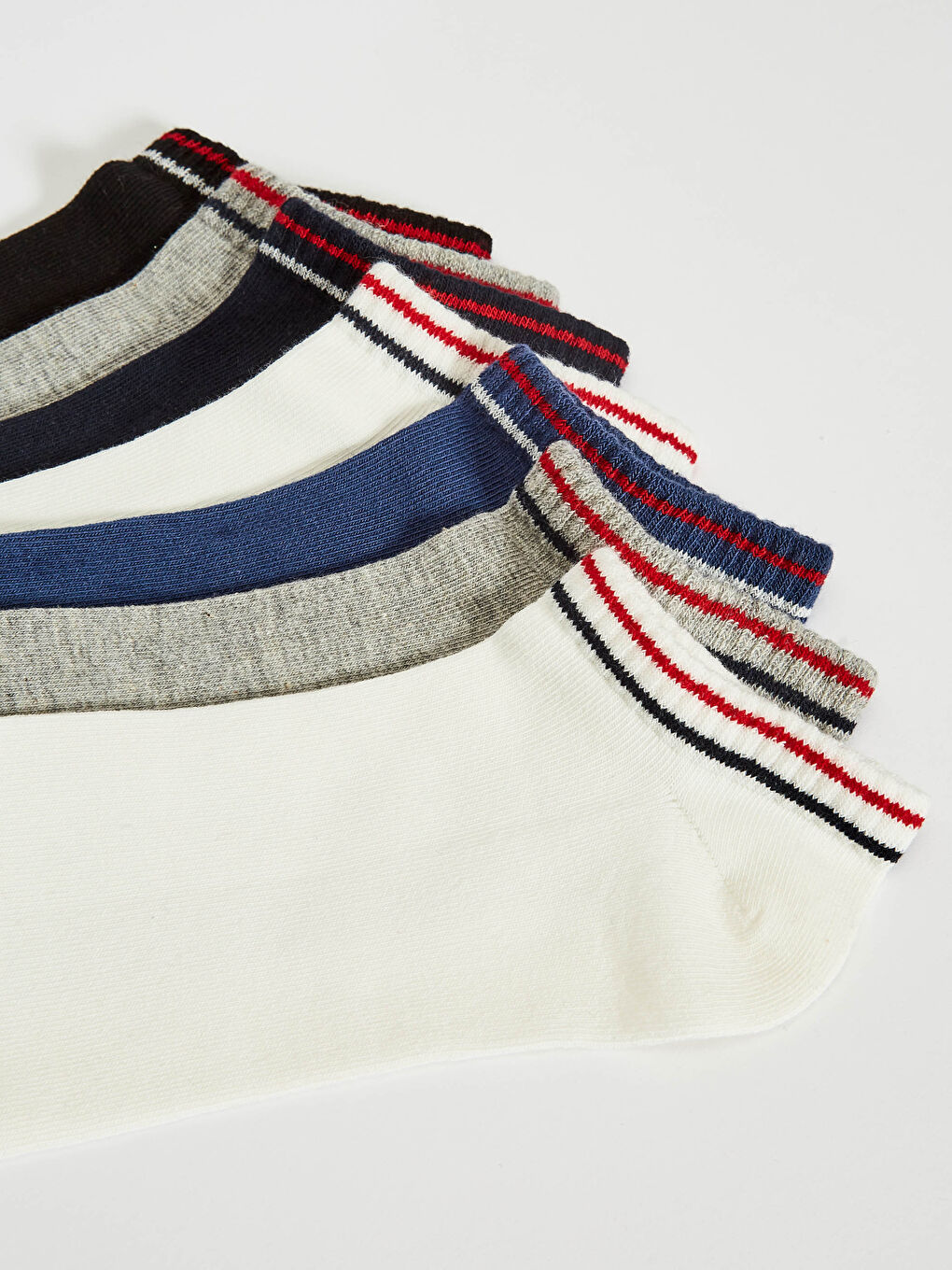 7-pack Striped Trainer Socks-1