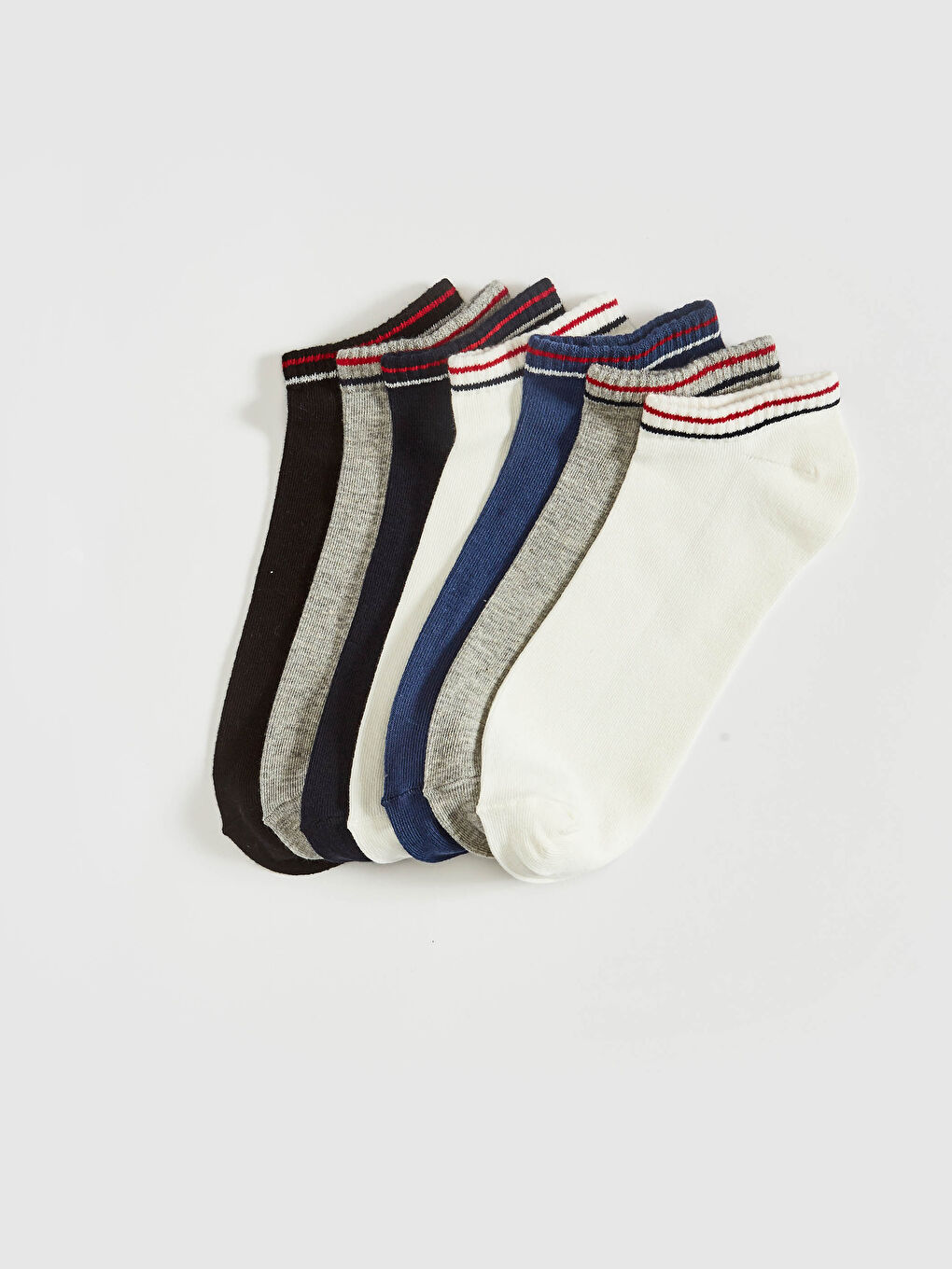7-pack Striped Trainer Socks