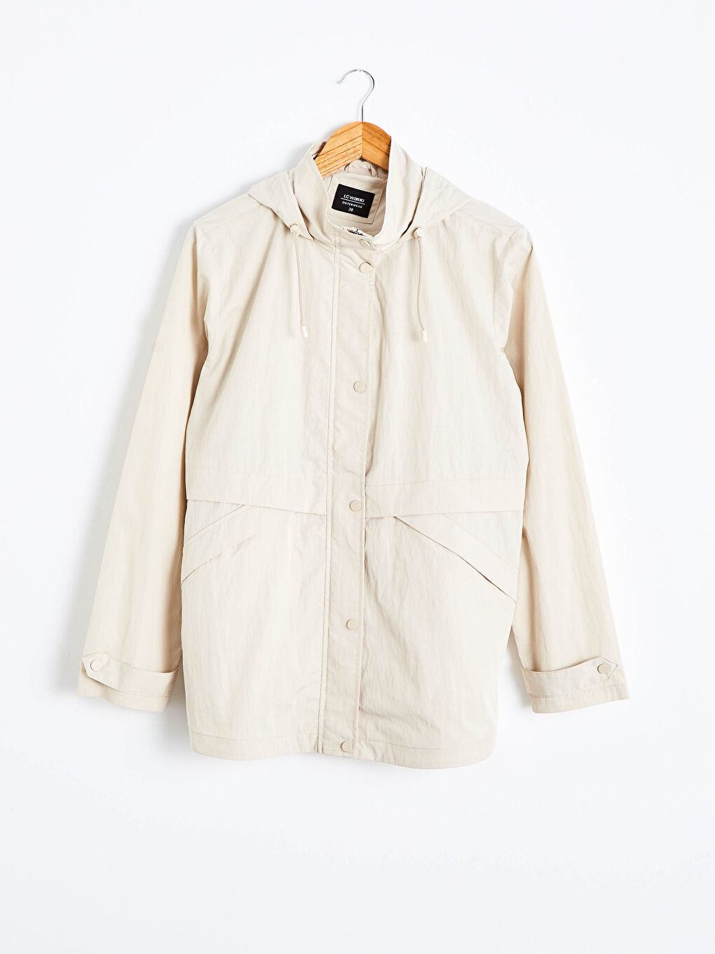 Kapüşonlu İnce Yağmurluk-7