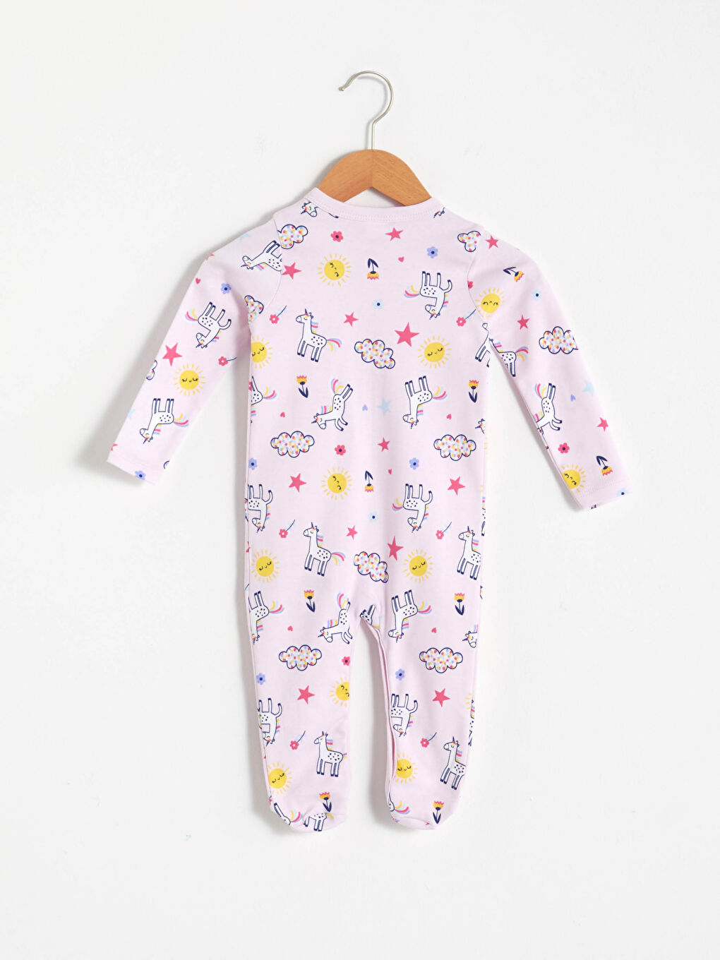 Комбинезон с принтом для малышей-девочек-1