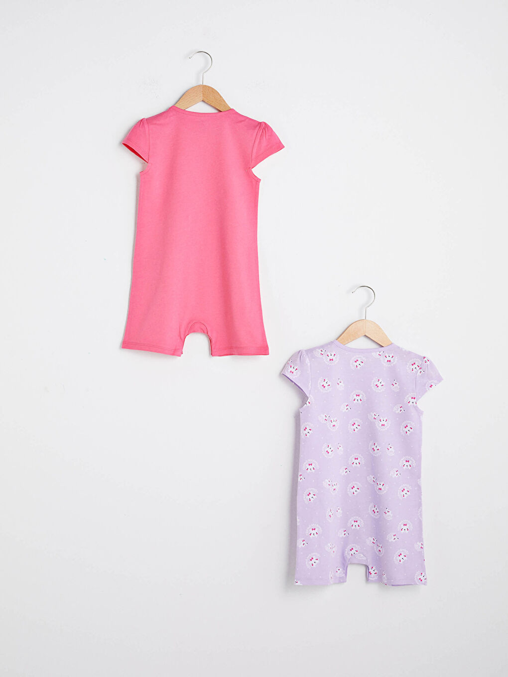 Crew Neck Sleeveless Printed Baby Girl Jumpsuit 2 Pieces -S13056Z1-PCY