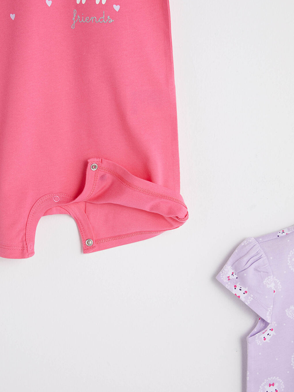 Crew Neck Sleeveless Printed Baby Girl Jumpsuit 2 Pieces -S13056Z1-PCY