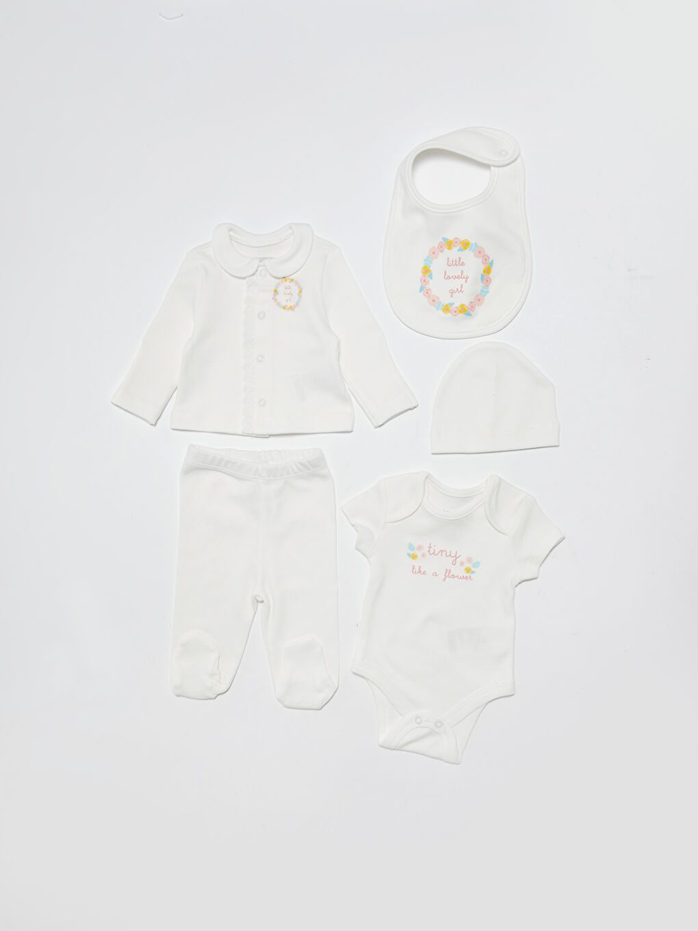 Printed Baby Girl Hospital Exit Set with Box -S13059Z1-FDU