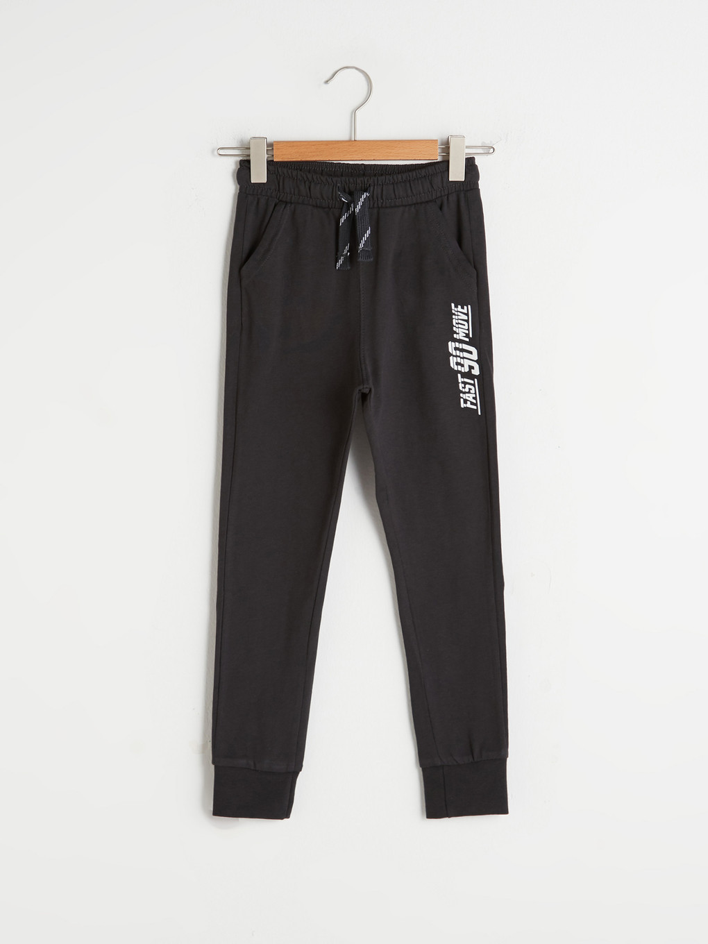 Elastic Waist Printed Boys' Jogger Sweatpants