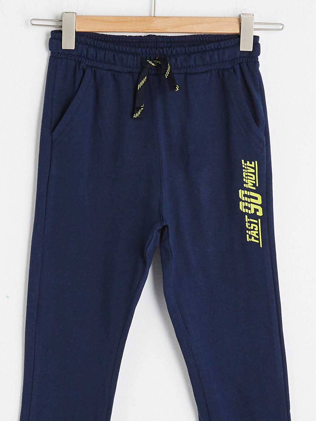 Pantaloni de Trening Jogger pentru Băieți cu Imprimeu și Talie Elastică-2