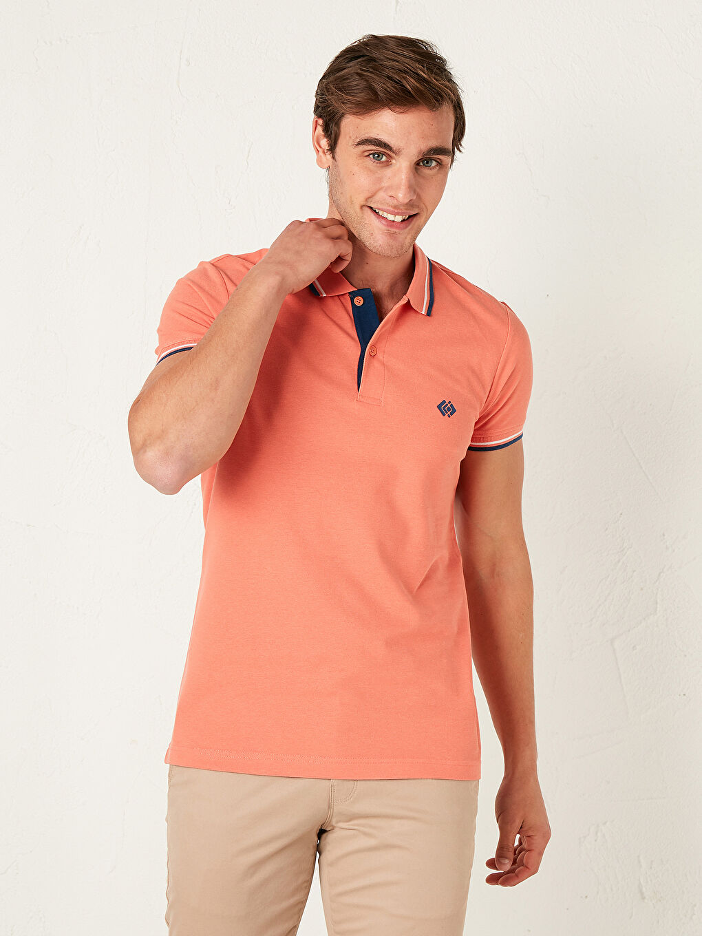 Polo majica  kratkih rukava sa rol-kragnom