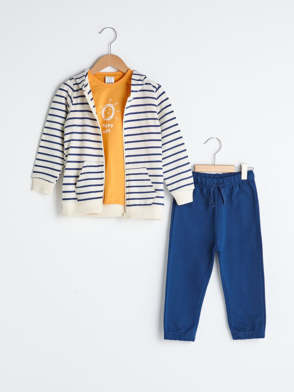 Ensemble 3 Pièces en Coton pour Garçon Bébé