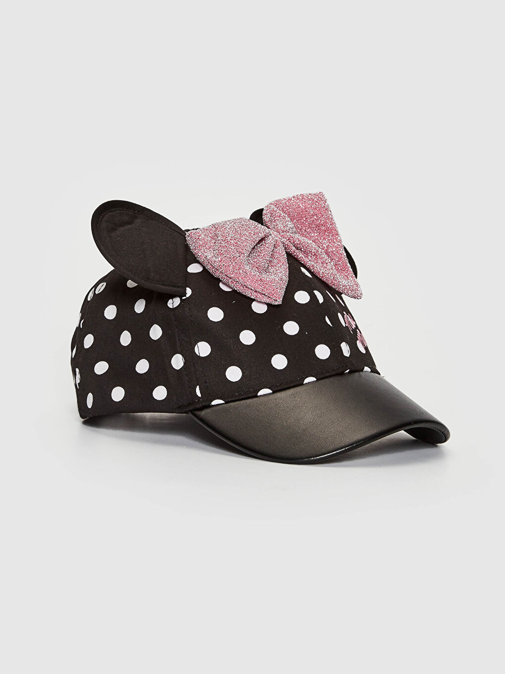 Кепка в горошек для малышки девочки