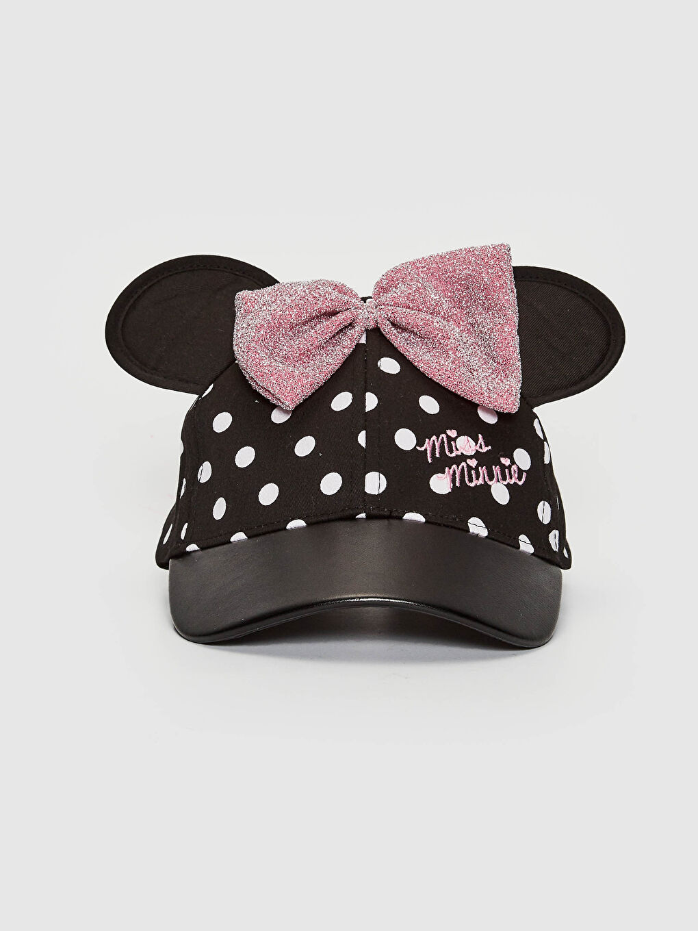 Кепка в горошек для малышки девочки-1