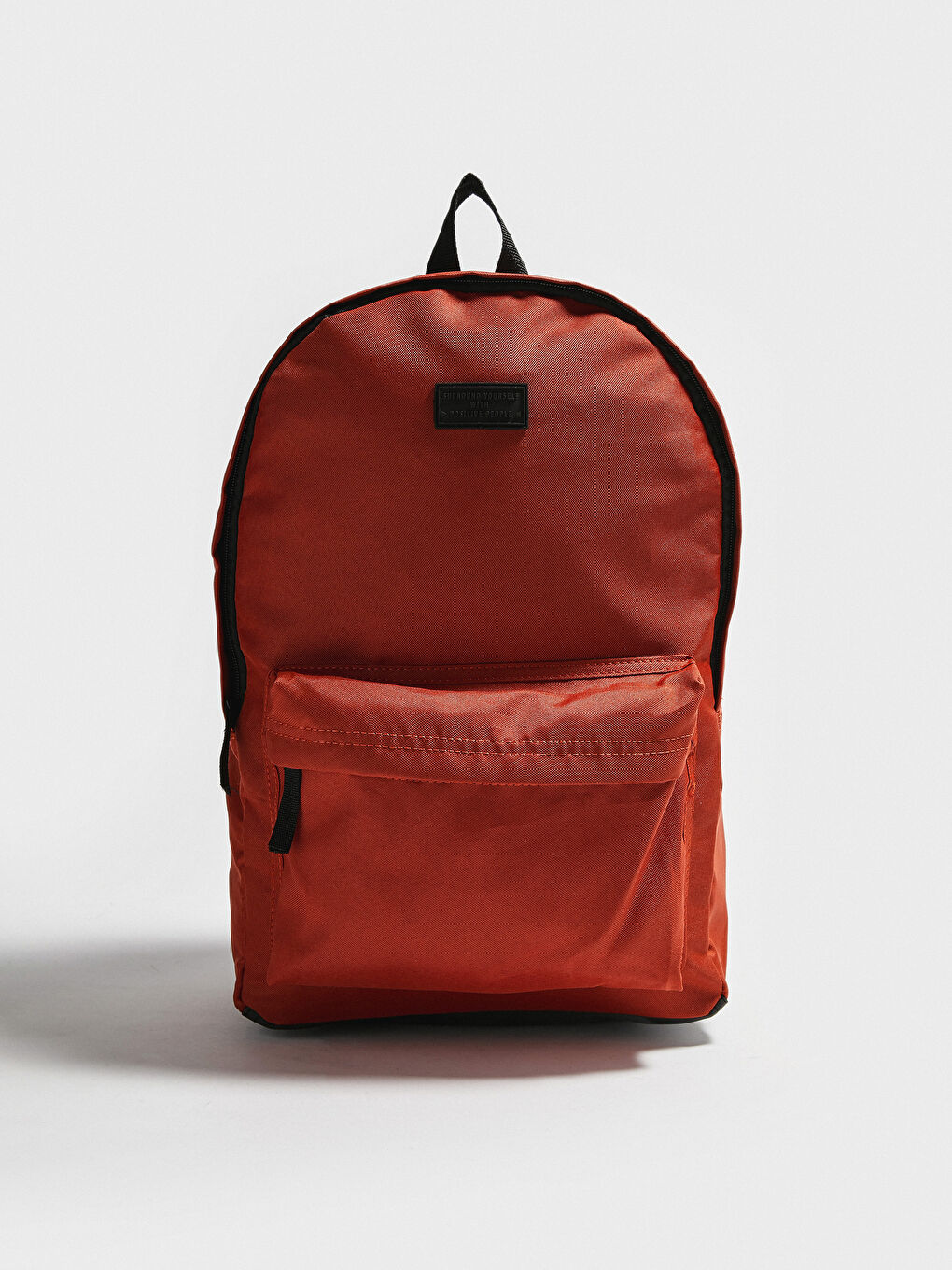 Etiket Baskılı Erkek Sırt Çantası-4