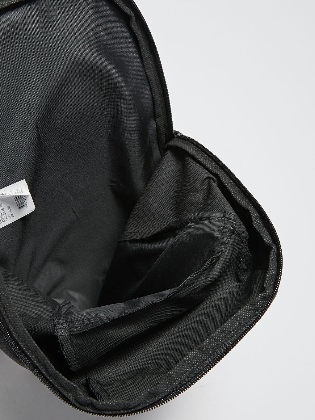 Siyah Baskılı Erkek Aktif Spor Sırt Çantası-4