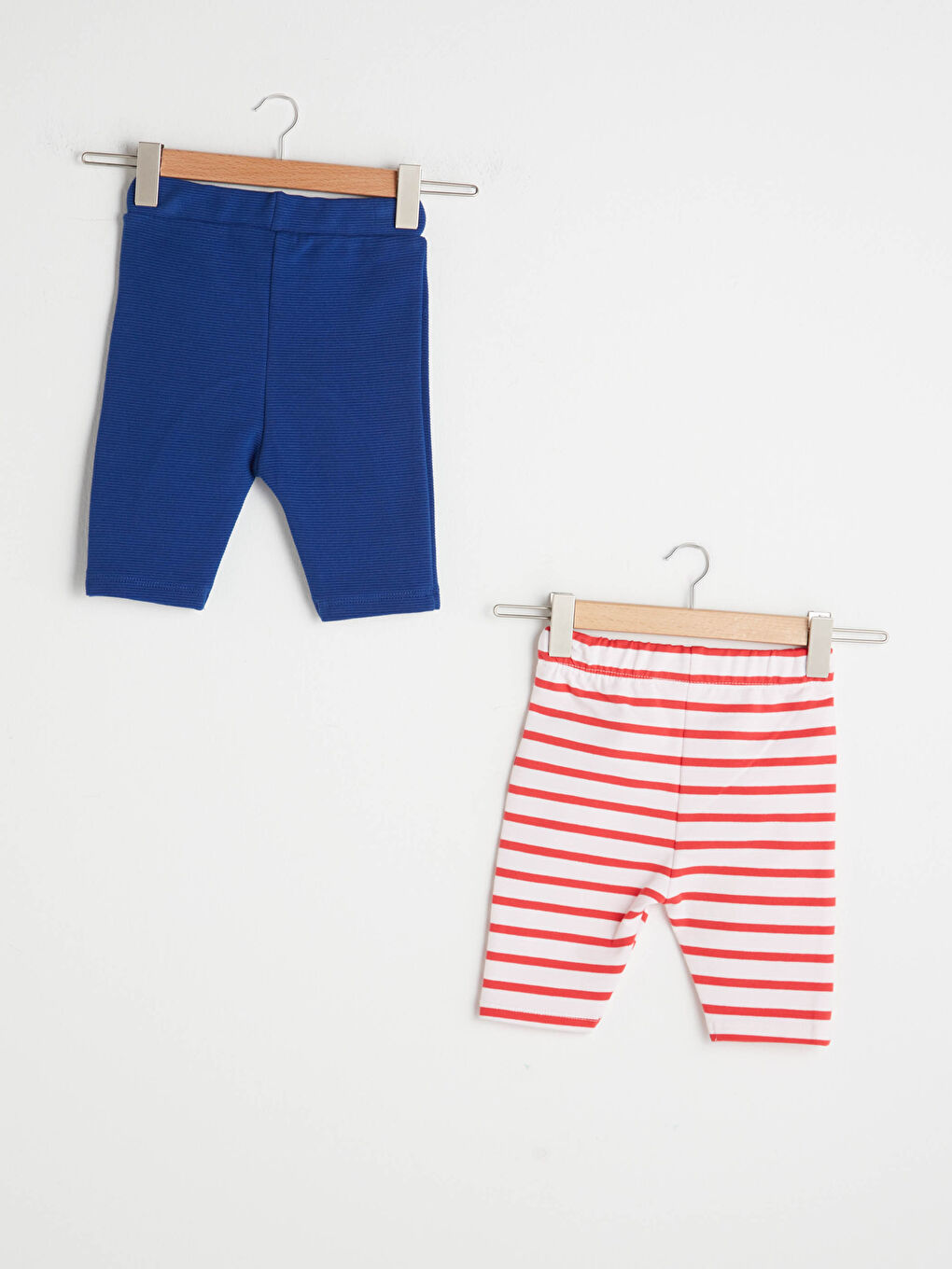 Серпімді белдік сәби ұлдарға арналған шолақ шалбар 2 данадан тұратын-1