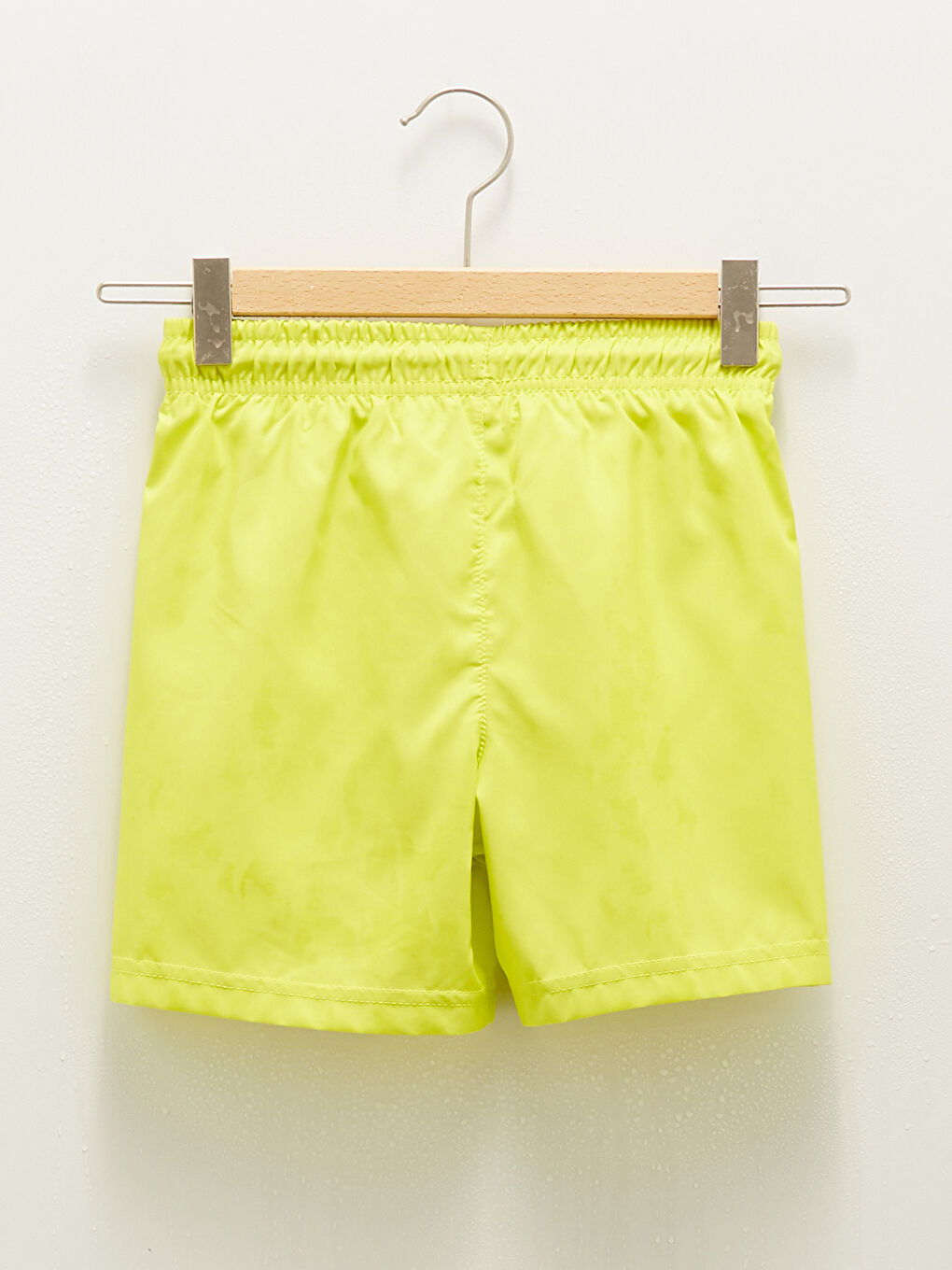 Boy's Sea Shorts with Elastic Waist Showing Water Pattern-4