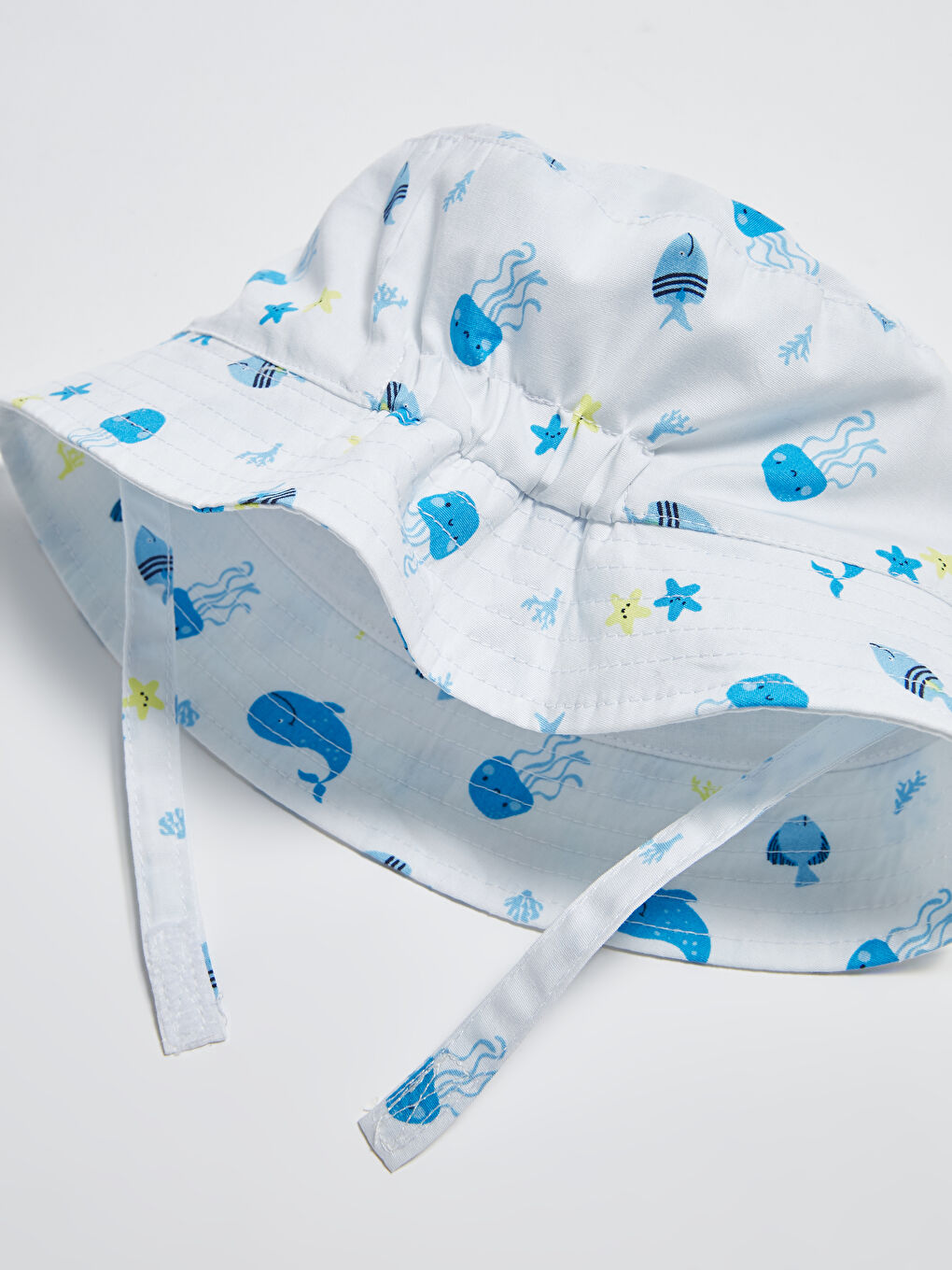 Patterned Baby Boy Hat-1