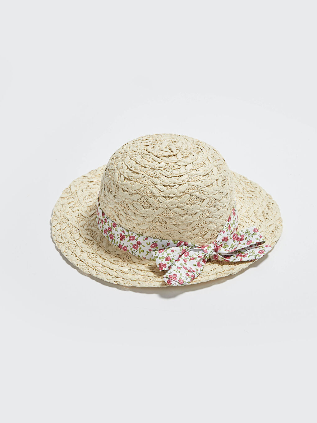 Сәби қыздарға арналған сабан қалпақ