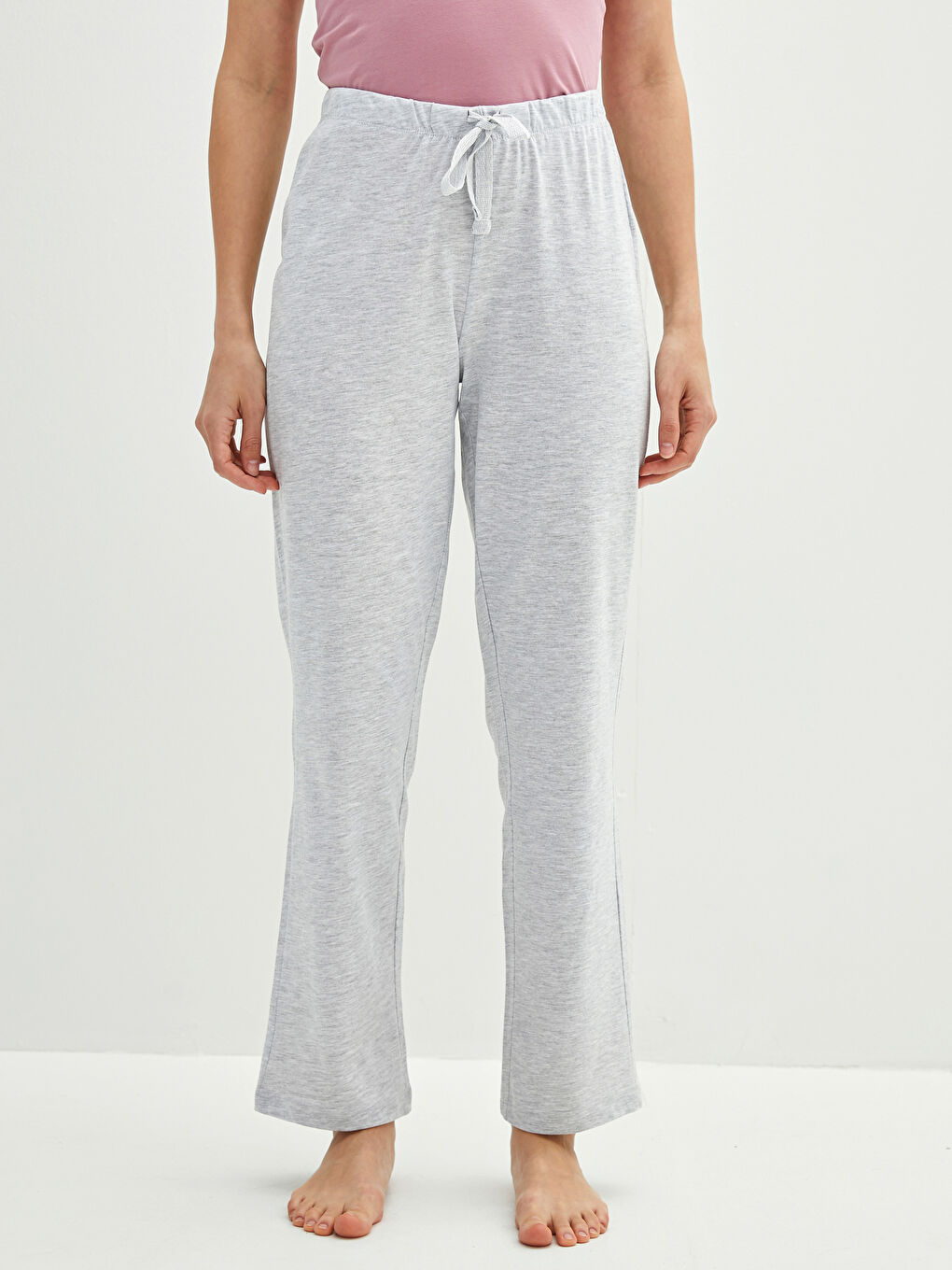 Bas de pyjama à taille élastique-2