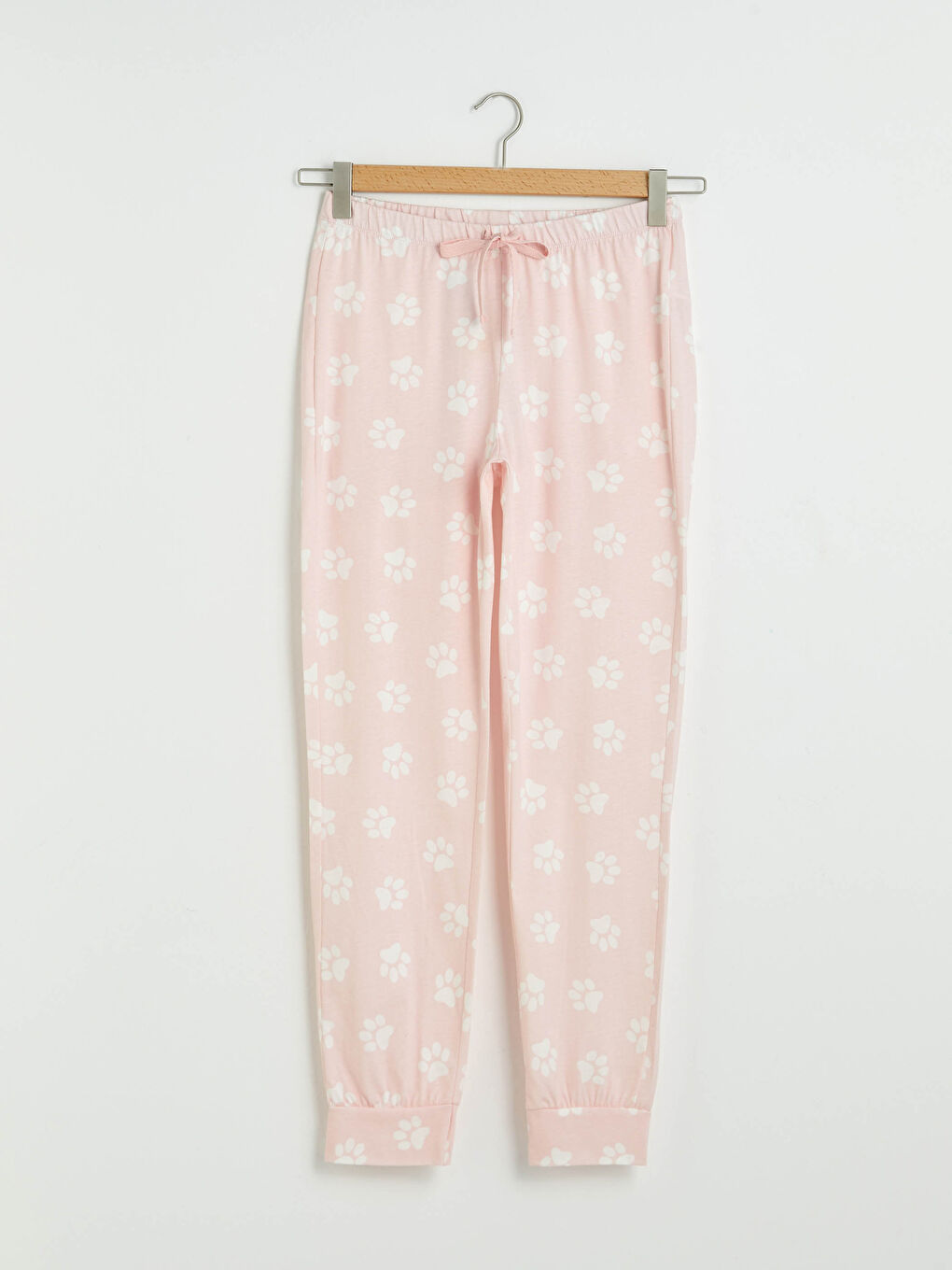 Bas de pyjama en coton imprimé à taille élastique pour Femmes