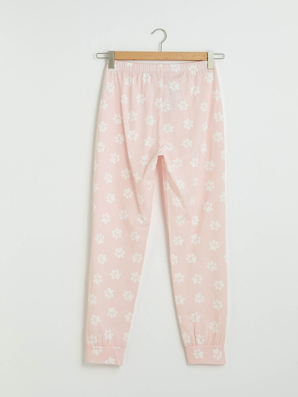 Bas de pyjama en coton imprimé à taille élastique pour Femmes-1