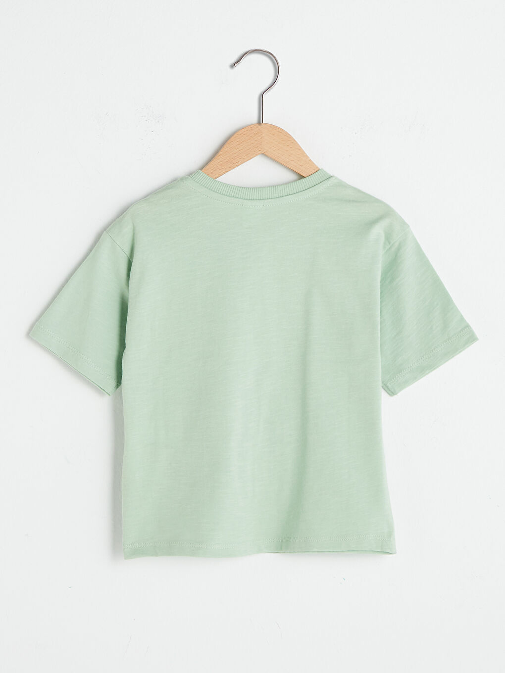 LCW baby Crew Neck Short Sleeve Printed Baby Boys' T-Shirt -S13458Z1-G5G